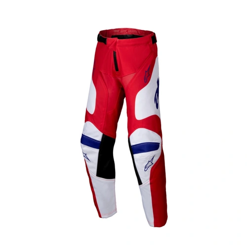 Alpinestars 2025 Youth Racer Veil MX Pants - Bright Red/White - Y26 - SKU:AS3740425301226