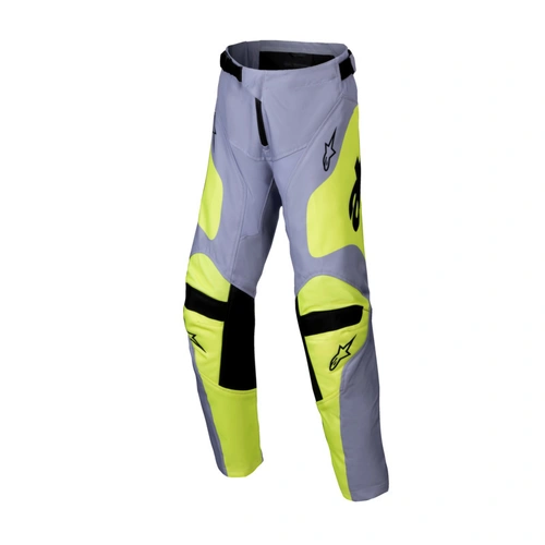 Alpinestars 2025 Youth Racer Veil MX Pants - Grey/Fluro Yellow - Y22 - SKU:AS3740425915722