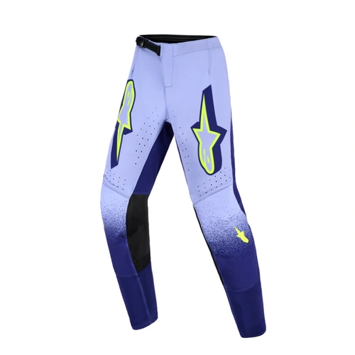 Alpinestars 2026 Youth Supertech Scenz MX Pants - Purple/Fluro Yellow