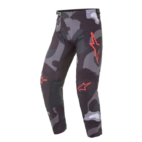 Alpinestars Youth Racer Tactical MX Pants - Camo/Red