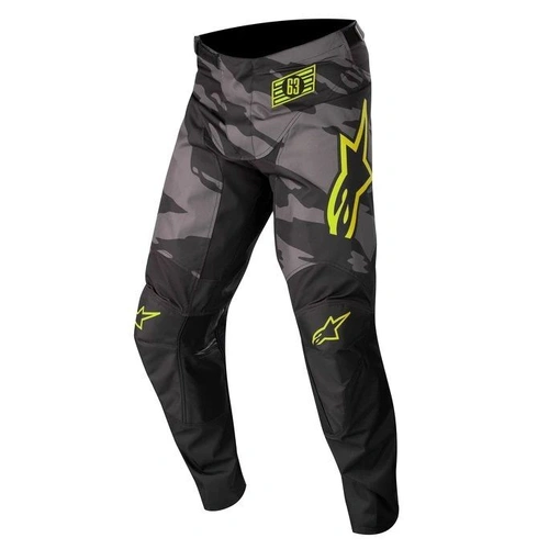 Alpinestars Youth Racer Tactical Black Grey Yellow Pants - Black - 22 - Youth - SKU:AS3741222115422
