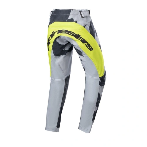 Alpinestars Youth Racer Tactical MX Pants - Grey Camo/Yellow