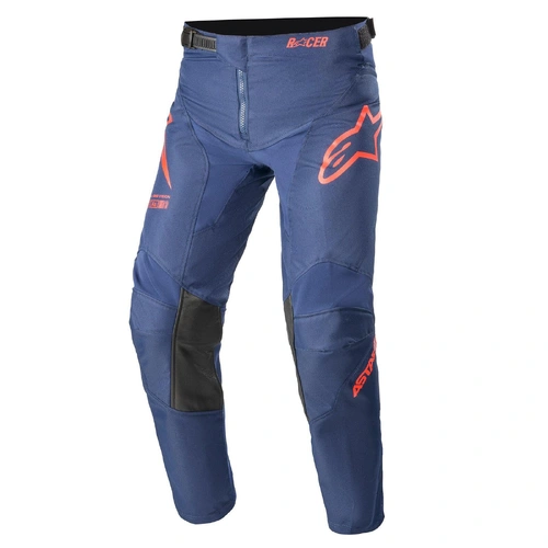 Alpinestars Youth Racer Braap MX Pants - Dark Blue/Bright Red - 24 - SKU:AS3741421732324