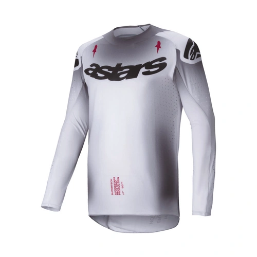 Alpinestars 2025 Supertech Maker Jersey  - Silver/Black - 2XL - SKU:AS3760225019164