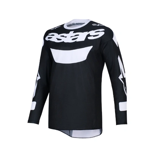 Alpinestars 2026 Racer Air Riway MX Jersey - Black/White - S - SKU:AS3760226001256