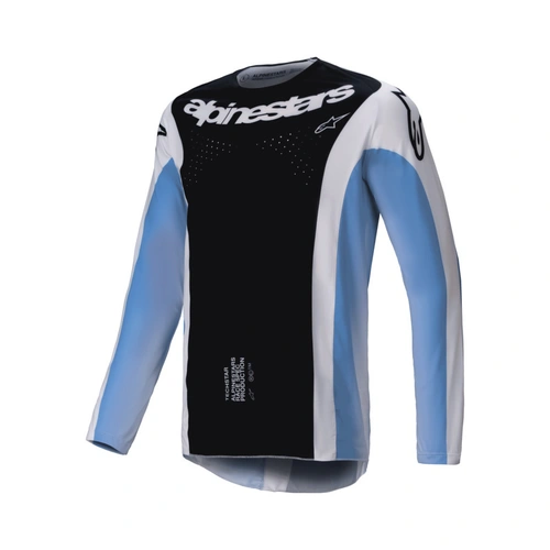 Alpinestars 2025 Techstar Melt Jersey  - Black/Blue - XL - SKU:AS3760325001762