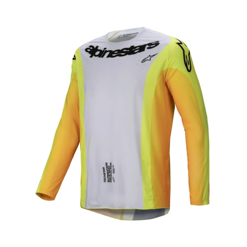 Alpinestars 2025 Techstar Melt Jersey  - Yellow/Black - 2XL - SKU:AS3760325052664