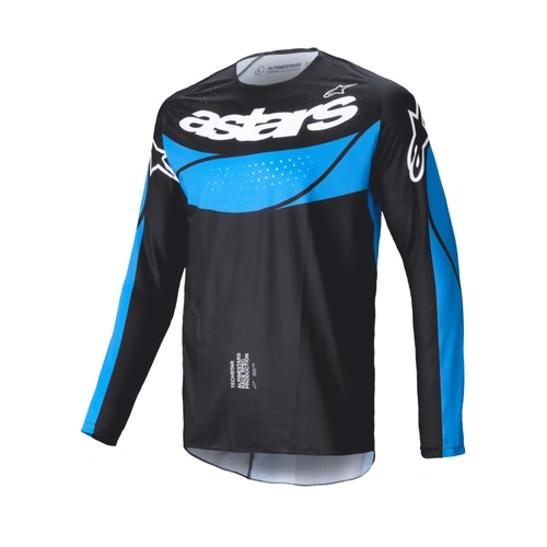 Alpinestars 2025 Techstar Dreem Jersey  - Black/Blue - S - SKU:AS3760725001756