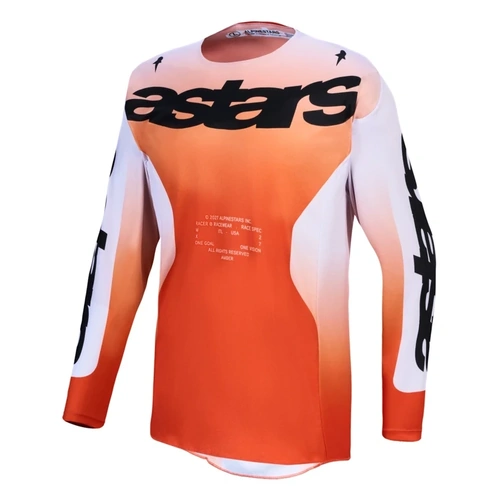 Alpinestars 2027 Racer Amber Jersey - Cardinal Red Light Lilac Black