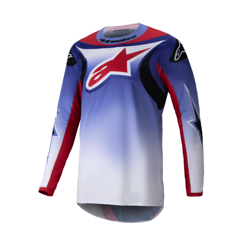 Alpinestars 2025 Fluid Wurx Jersey  - Purple/Bright Red - S - SKU:AS3761025304756