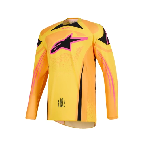 Alpinestars 2026 Techstar Nomur MX Jersey - Orange/Yellow/Pink