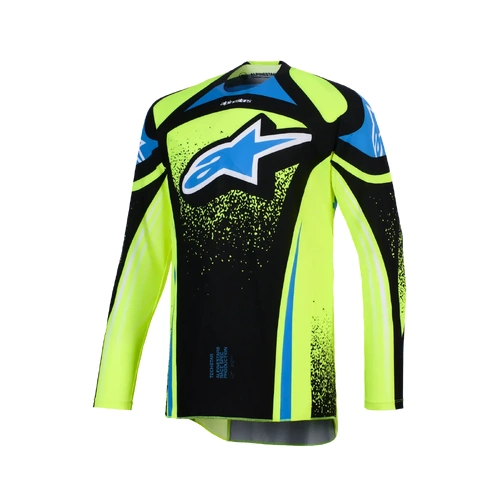 Alpinestars 2026 Techstar Nomur MX Jersey - Dark Navy/Fluro Yellow/UCLA Blue - S - SKU:AS3761026726856