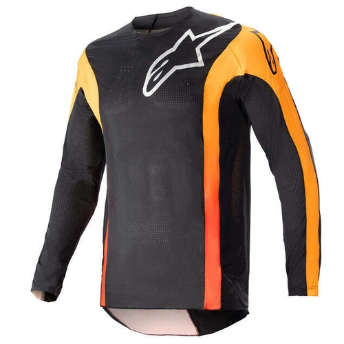 Alpinestars Techstar Sein Jersey - Black/Orange - L - SKU:AS3761123104160