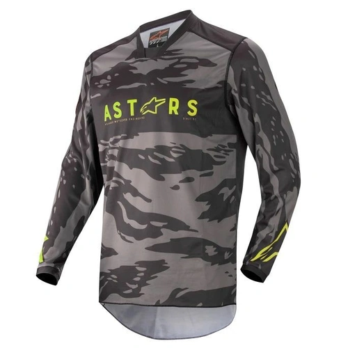 Alpinestars Racer Tactical Black Grey Yellow Jersey