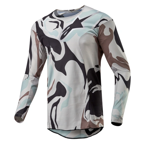 Alpinestars 2024 Racer Tactical Jersey - Iron/Camo/Dust/Grey
