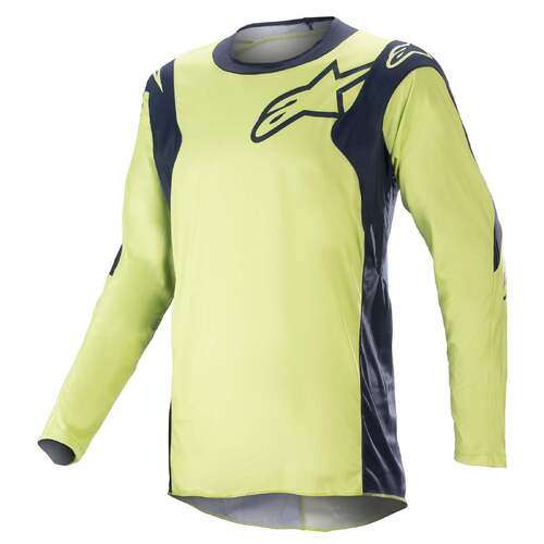 Alpinestars 2023 Racer Hoen Jersey - Night Navy/Fluorite Green
