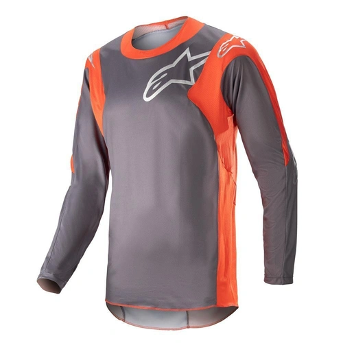 Alpinestars Racer Hoen Jersey - Magnet/Orange - S - SKU:AS3761323924156