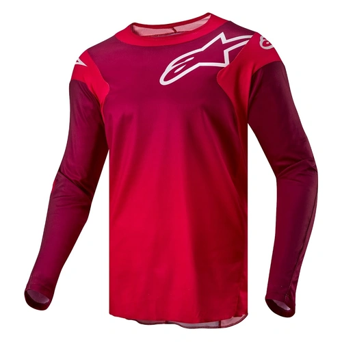 Alpinestars 2024 Racer Hoen Jersey  - Mars Red/Burgundy - 2XL - SKU:AS3761324036864