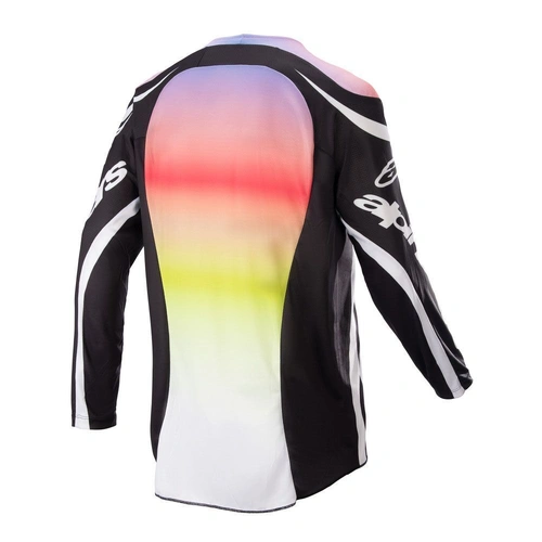Alpinestars Racer Semi Black Multi Jersey - Black/Multi