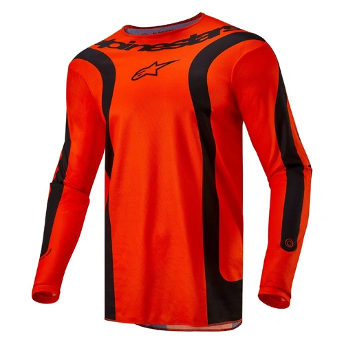 Alpinestars 2024 Fluid Lurv Jersey - Orange/Black - S - SKU:AS3762024041156