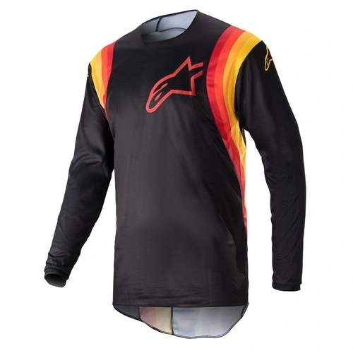 Alpinestars Fluid Corsa Jerseys - Black - M - SKU:AS3762523001058