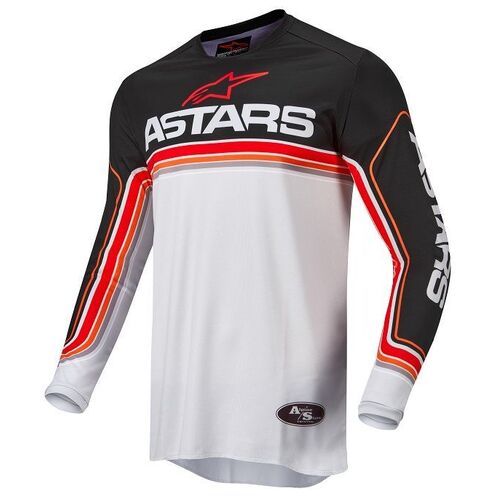 Alpinestars 2022 Fluid Speed Black Grey Red Jersey