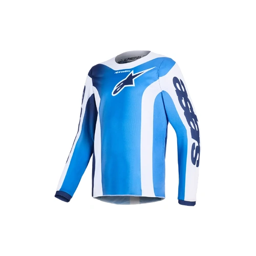 Alpinestars 2026 Youth Fluid Portl MX Jersey - UCLA Blue/White - YM - SKU:AS3771126726258