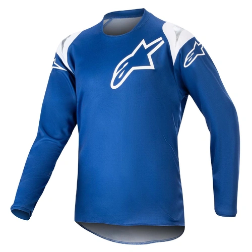 Alpinestars Youth Racer Narin Jersey - Blue/White