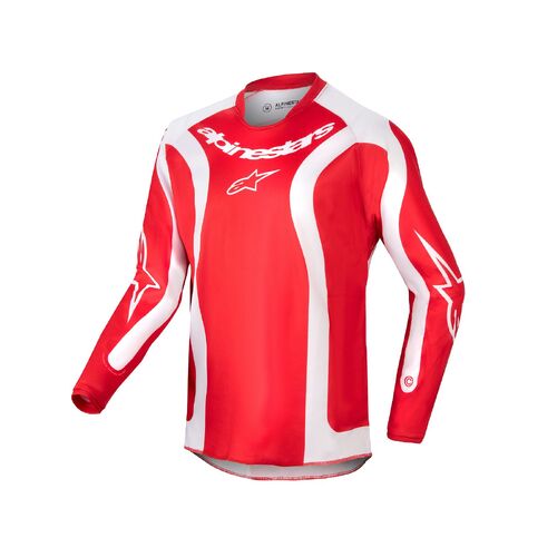 Alpinestars 2024 Youth Racer Lurv Jersey - Red/White - YXL - SKU:AS3773924312062