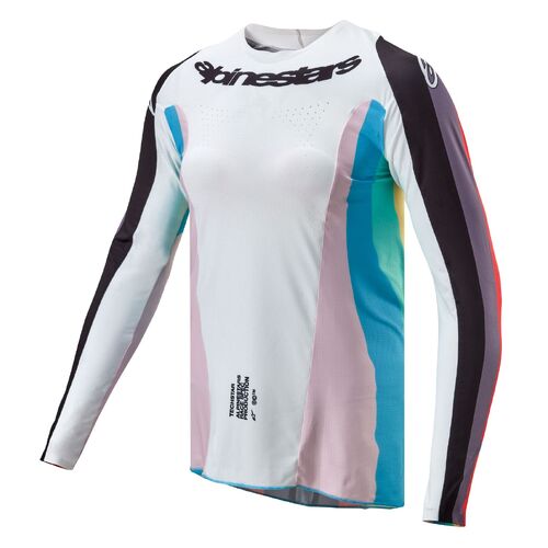 Alpinestars 2024 Stella Techstar Jersey - Black/Multi - M - SKU:AS3786924115258