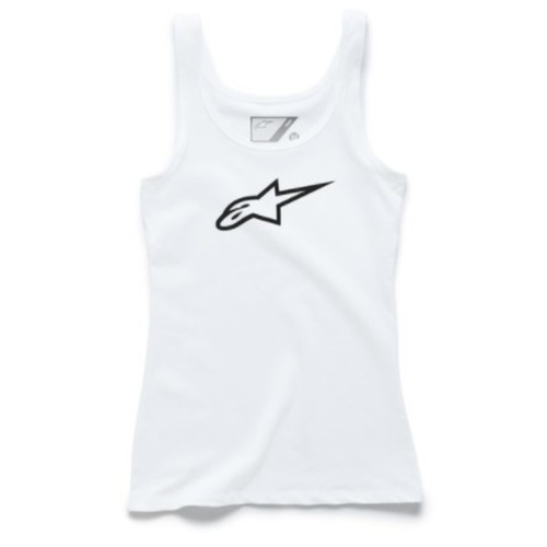 Alpinestars Womens Ageless Tank - White - L - SKU:AS3863000002075
