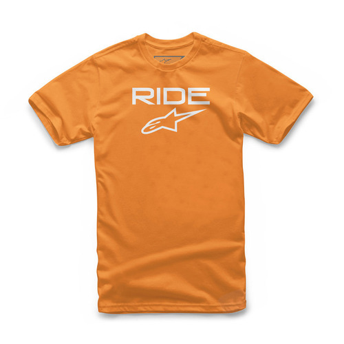 Alpinestars Kids Ride 2.0 Tee - Orange/White - L - SKU:AS3872010402075
