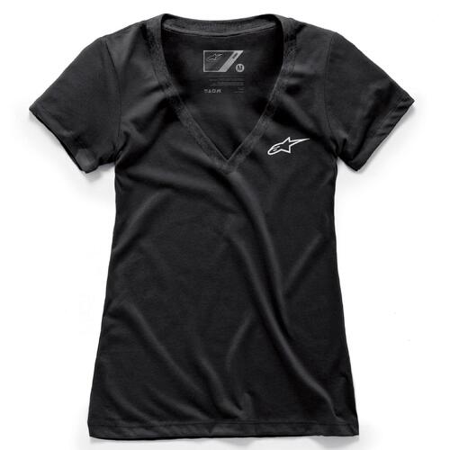 Alpinestars Women's Ageless V-Neck Tee - Black