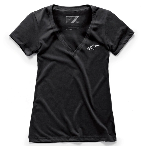Alpinestars Ageless Womens V-Neck Tee - Black
