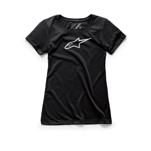Alpinestars Womens Ageless Tee - Black - L - SKU:AS3873002001075