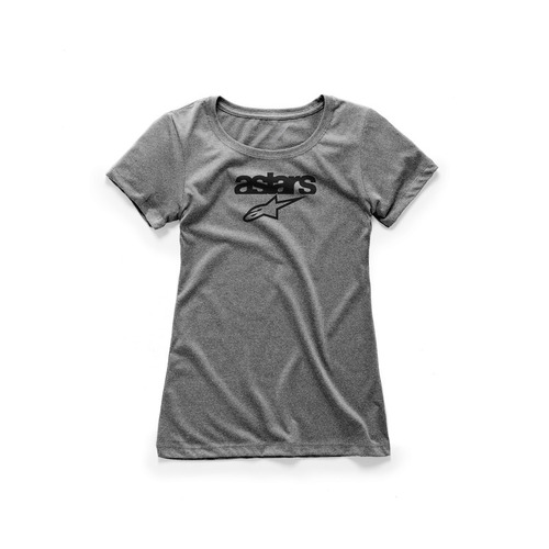 Alpinestars Womens Heritage Blaze Tee - Grey - L - SKU:AS387300410275