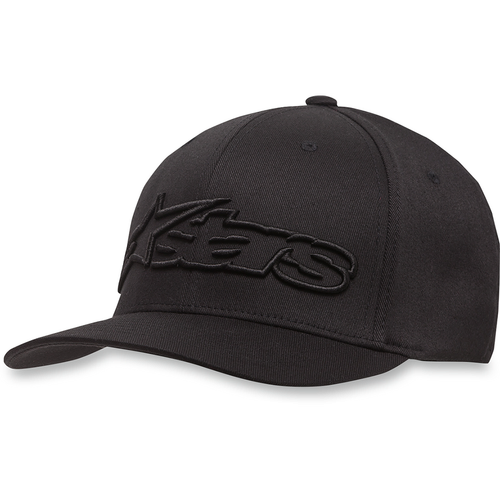 Alpinestars Blaze Flexfit Hat - Black/Black - L/XL - SKU:AS3981005011084