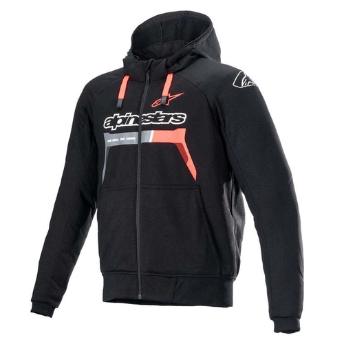 Alpinestars Chrome Ignition Hoodie - Black/Red