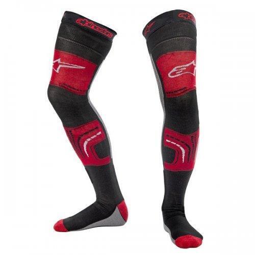 Alpinestars Knee Brace Socks - Red/Black/Grey - SKU:AS470101531166-p