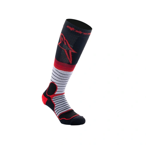 Alpinestars Mx Pro Socks - Black/Grey/Red - 56 (4-5)