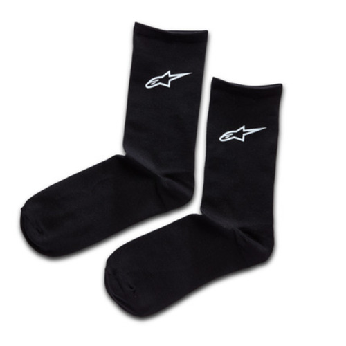 Alpinestars Alpinestars Star Sock 6 Pairs - Black - L/2XL - SKU:AS470608001076