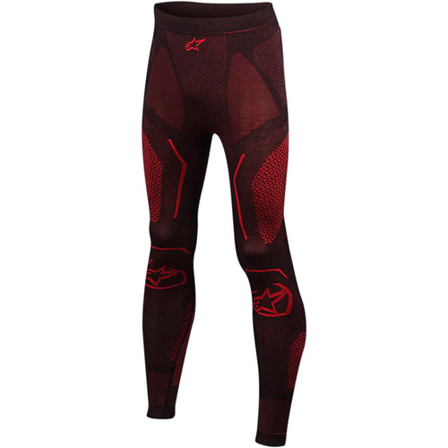 Alpinestars Ride Tech V2 Summer Bottoms - Black/Red - XS/S - SKU:AS4752621001380