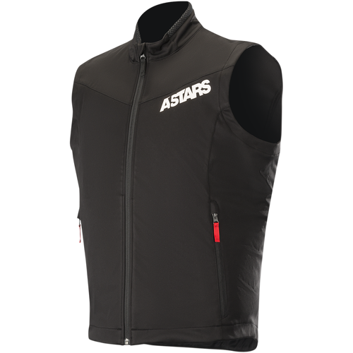 Alpinestars Session Race Vest - Black/Red - S - SKU:AS4753519001356