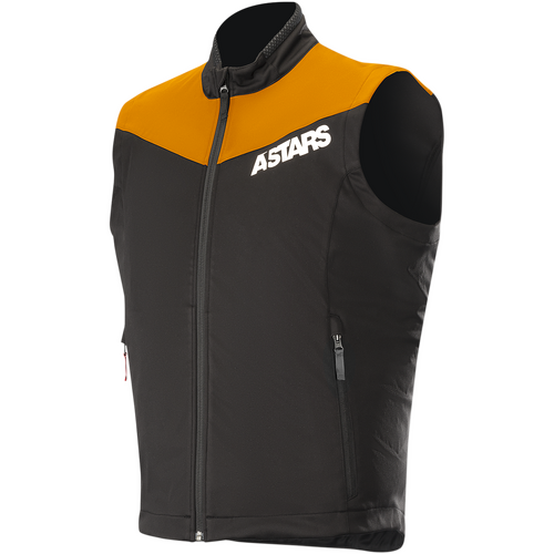 Alpinestars Session Race Vest - Orange Fluorescent/Black - L - SKU:AS4753519045160