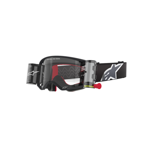 Alpinestars Supertech Corp Goggle - Clear Lens Roll-Off - Black/Grey - OS