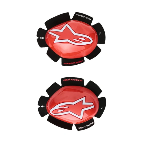 Alpinestars Gp Tech Knee Slider - Red/White - OS