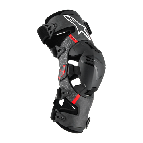 Alpinestars Supertech RK10 Plasma Knee Brace - Black/Red