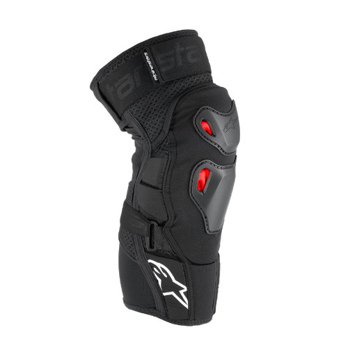 Alpinestars Bionic Pro Plasma Knee Protector  - Black/Red/White