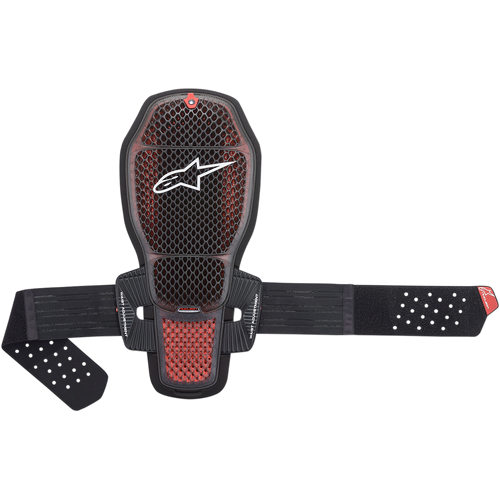 Alpinestars Nucleon KR-R Cell Back Protector - Transparent Smoke/Black/Red