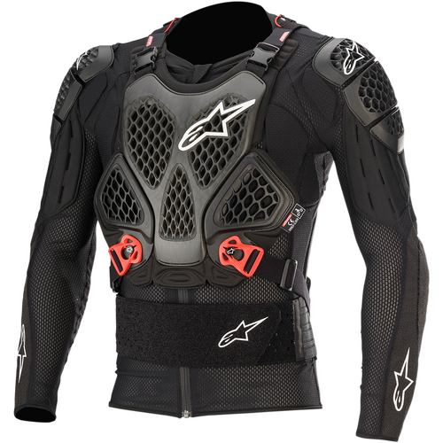 Alpinestars Bionic Tech V2 Protection Jacket - Black/Red - S - SKU:AS6506520001356